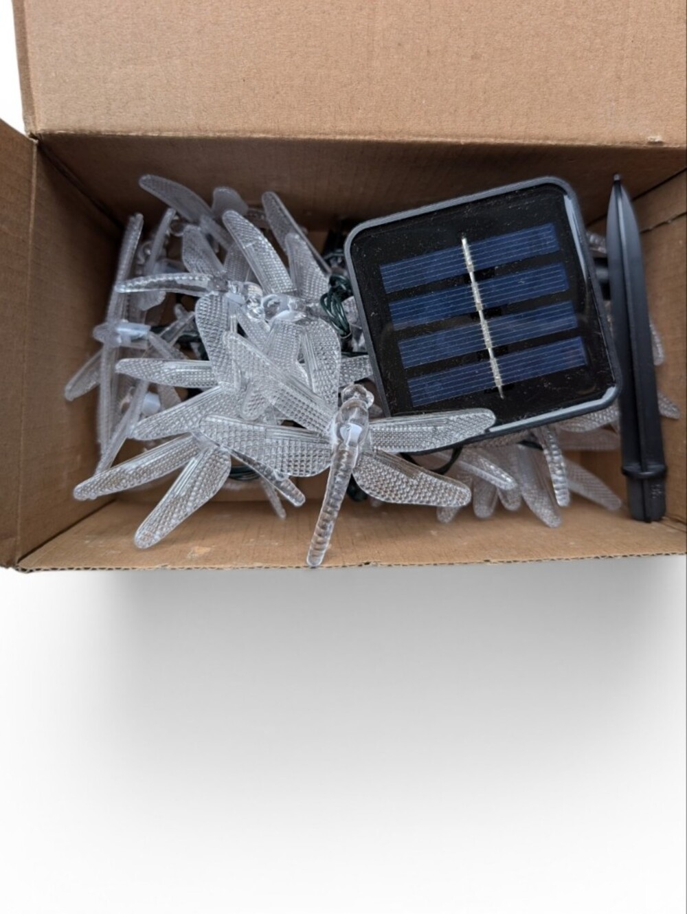 Warm White Dragonfly Solar String Lights